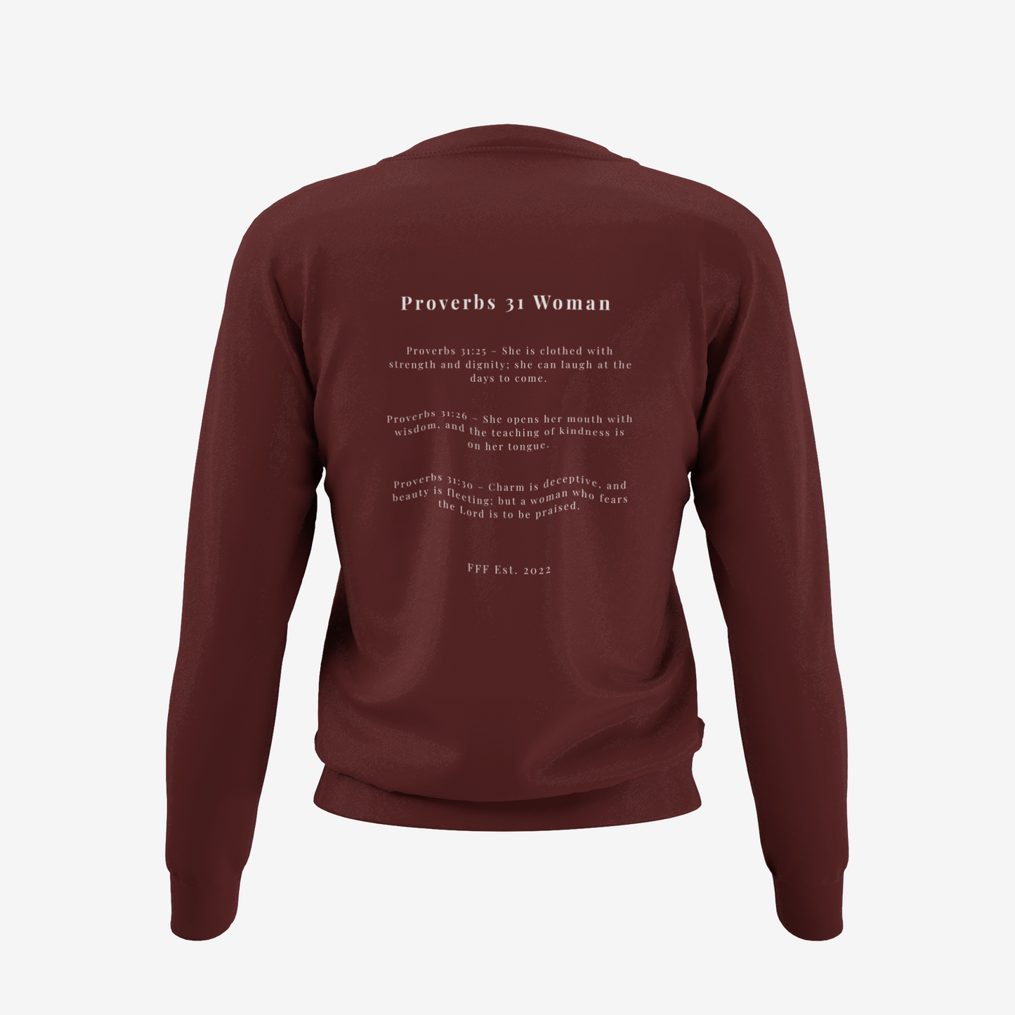 Proverbs 31 Woman Crewneck