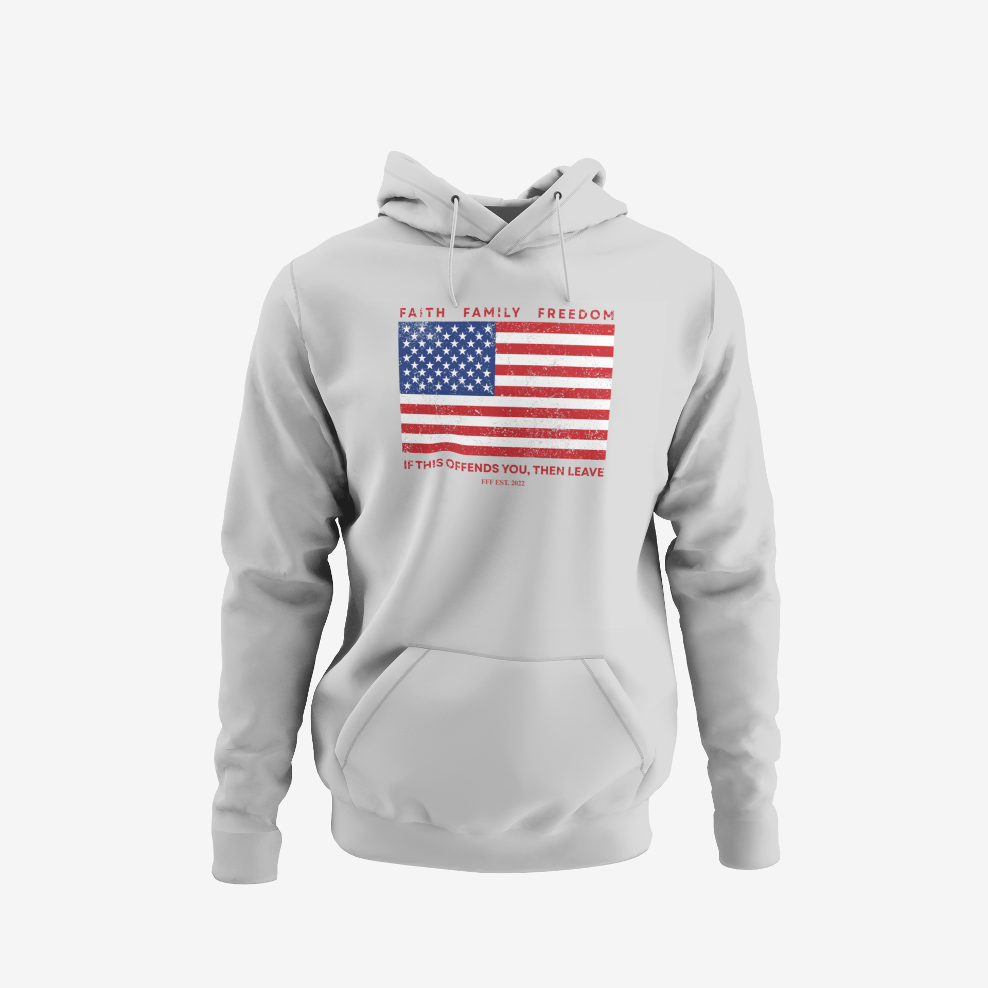 Faith • Family • Freedom Hoodie - Fight For Freedom