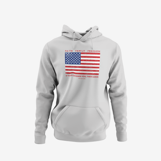 Faith • Family • Freedom Hoodie