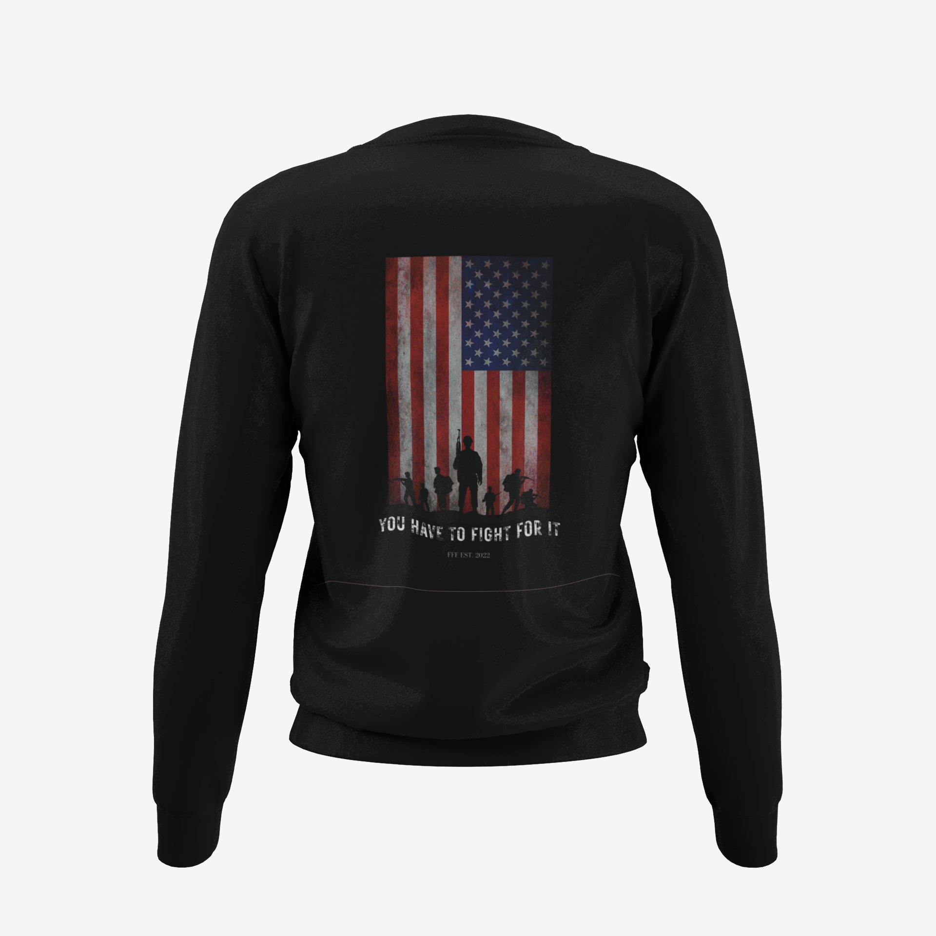 Freedom Isn't Free Crewneck - Fight For Freedom