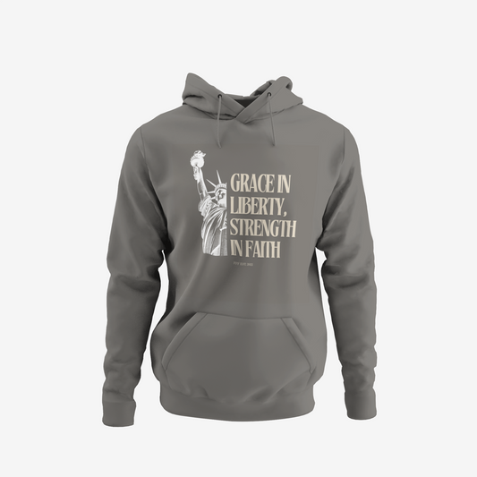 Grace in Liberty, Strength in Faith Hoodie