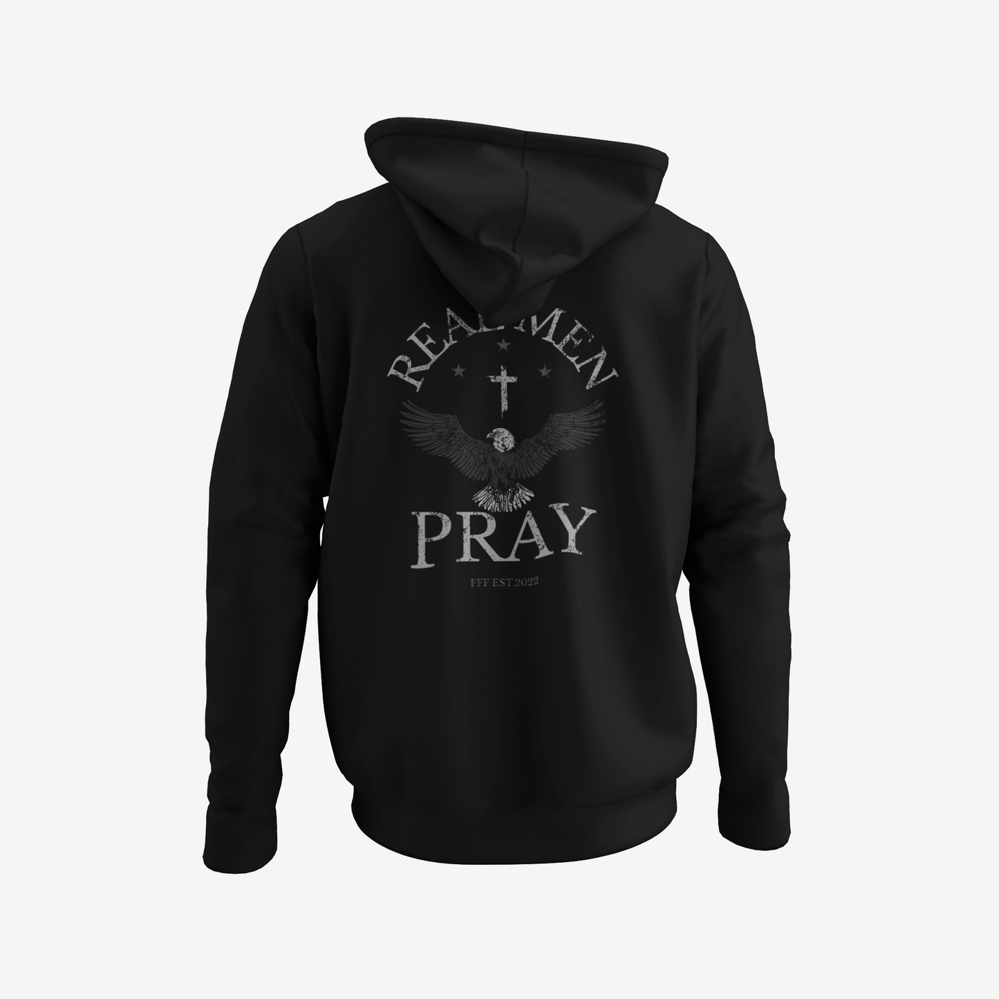 Man of God / Real Men Pray Hoodie - Fight For Freedom
