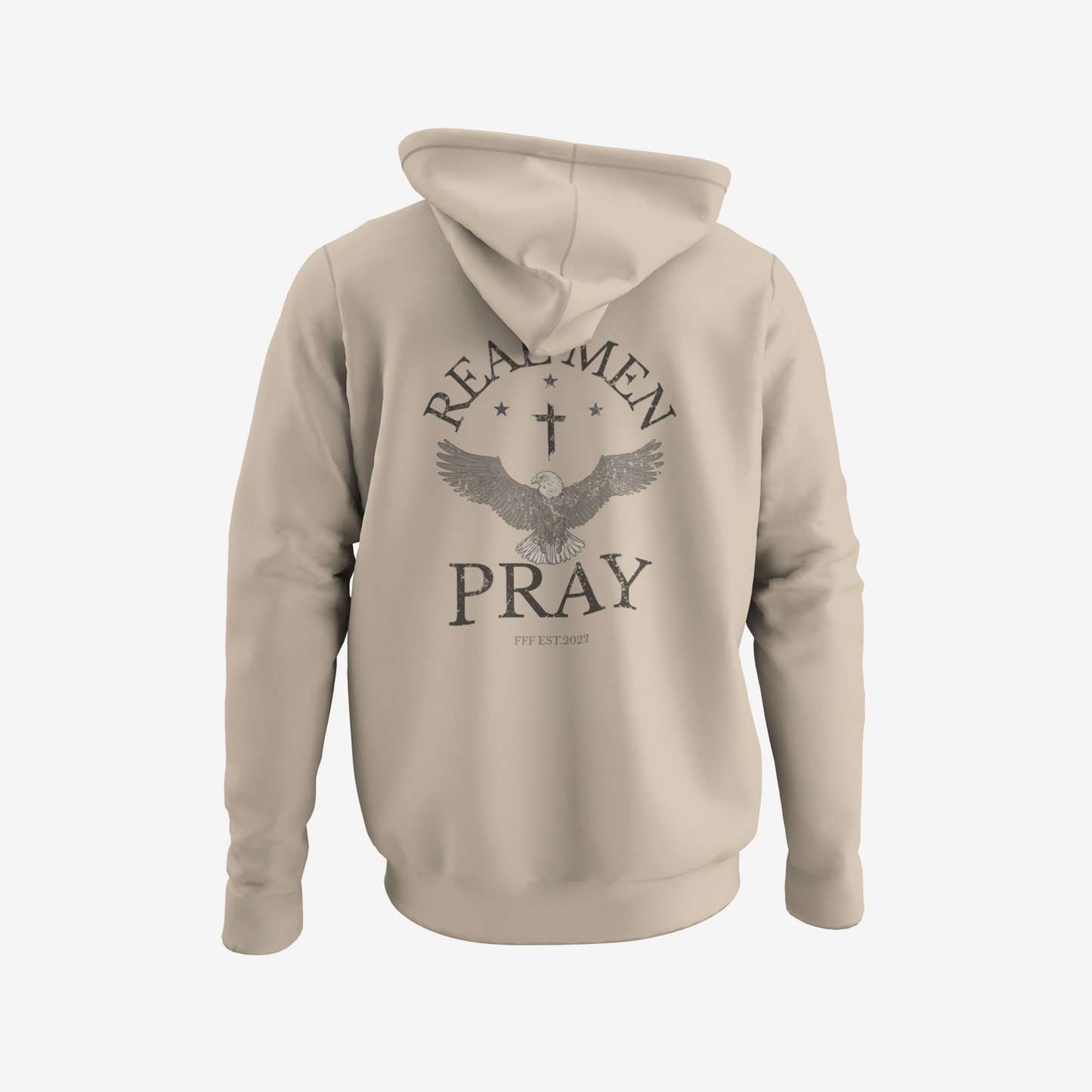 Man of God / Real Men Pray Hoodie - Fight For Freedom