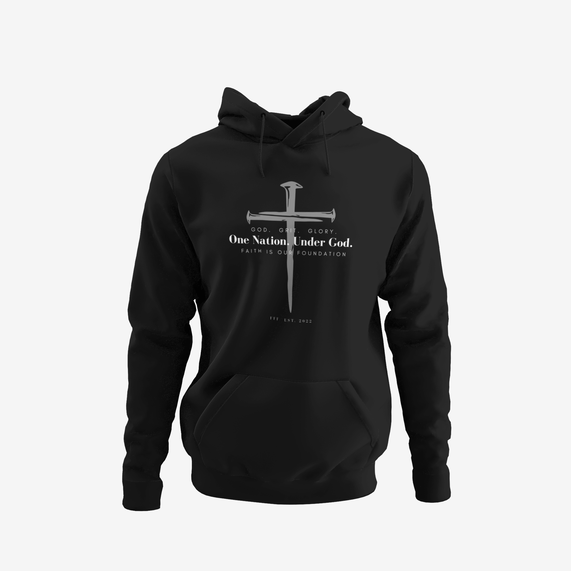 One Nation Under God Hoodie - Fight For Freedom