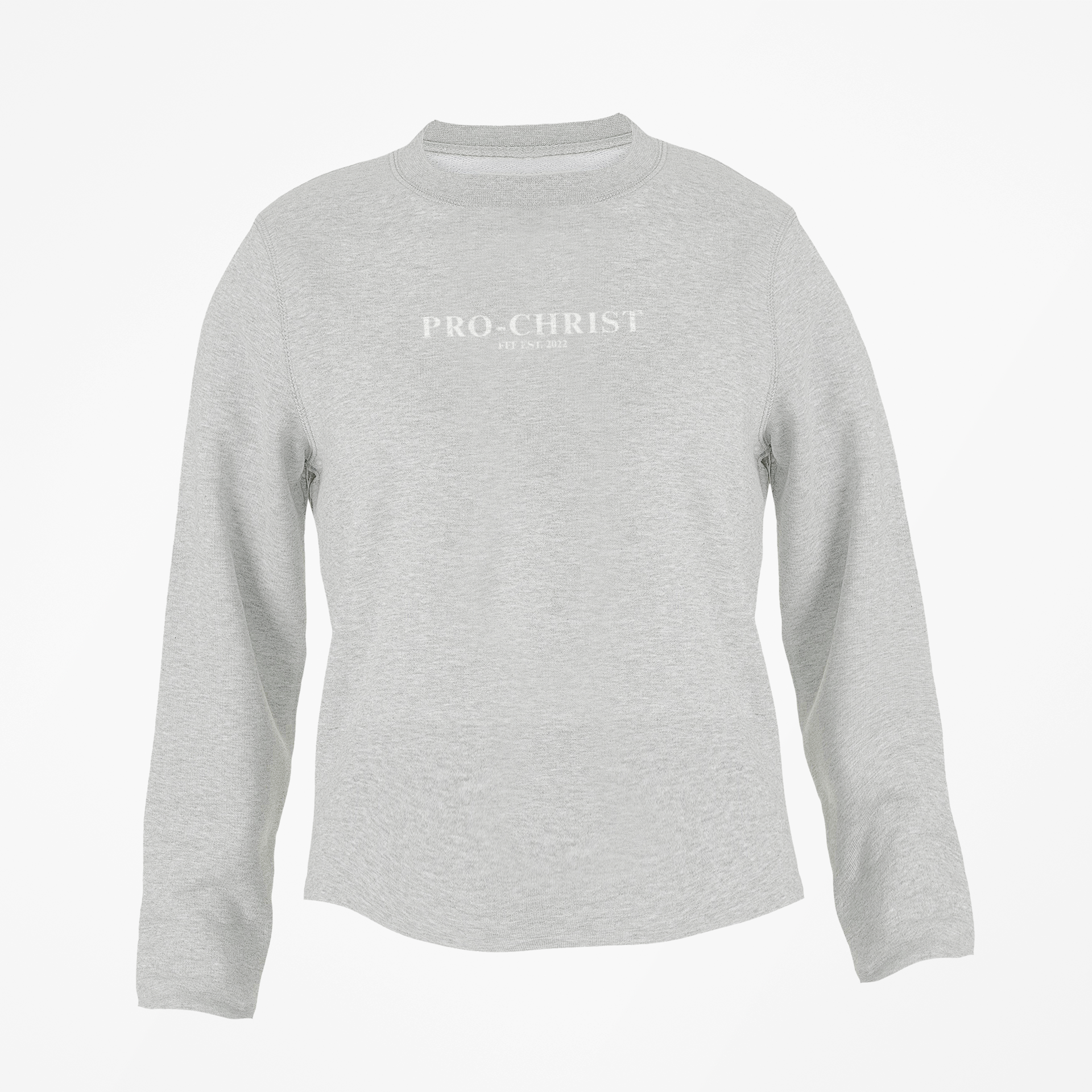 Pro-Christ / Anti-Woke Crewneck - Fight For Freedom