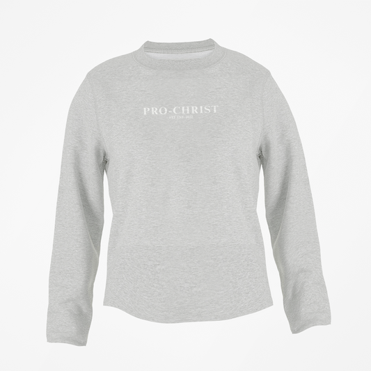 Pro-Christ / Anti-Woke Crewneck
